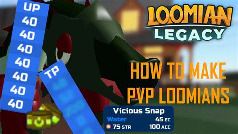 HOW TO MAKE PVP LOOMIANS - Loomian Legacy PVP - YouTube