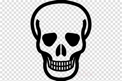 Skull Stencil Clipart Icon Transparent Clip Art | Images and Photos finder