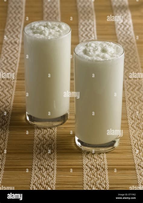 Buttermilk fermented dairy drink Stock Photo - Alamy