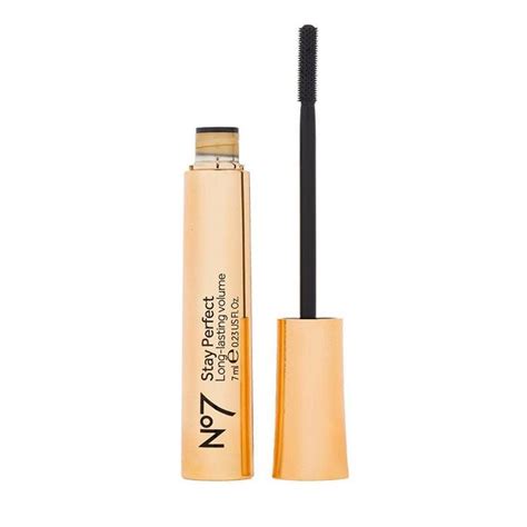 No7 Mascara Stay Perfect Waterproof Long Wear Tubular Black - 0.23 fl oz | Mascara, No7 ...