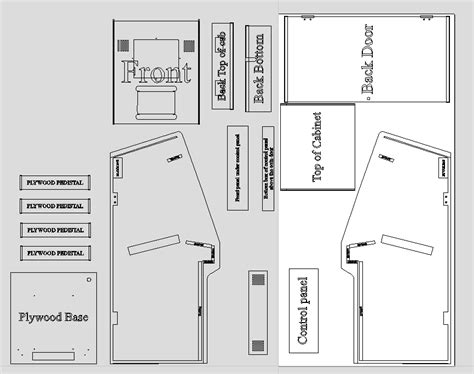 Diy Arcade Cabinet Plans Pdf | www.resnooze.com