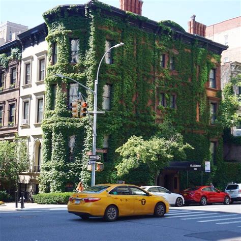 Out in the field looking for gifts and stopped to snap a picture of this ivy covered brownstone ...