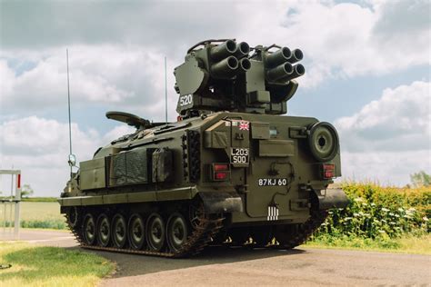 There's a Road-Legal Alvis Stormer High-Velocity Missile Tank For Sale