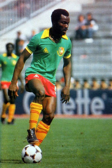 Roger Milla (Cameroon, 1973–1994, 102 caps, 28 goals), 1982 FIFA World Cup Spain. Legends ...