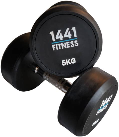 1441 Fitness Rubber Round Dumbbells - 5 KG Buy, Best Price in UAE ...