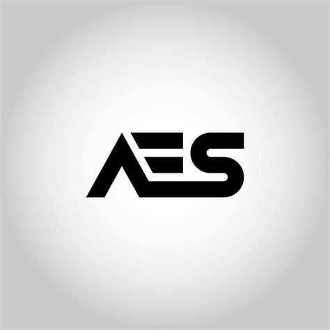 letter AES logo design free vector file. 8843081 Vector Art at Vecteezy