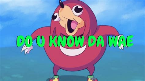 do u know da wae (original video) - YouTube