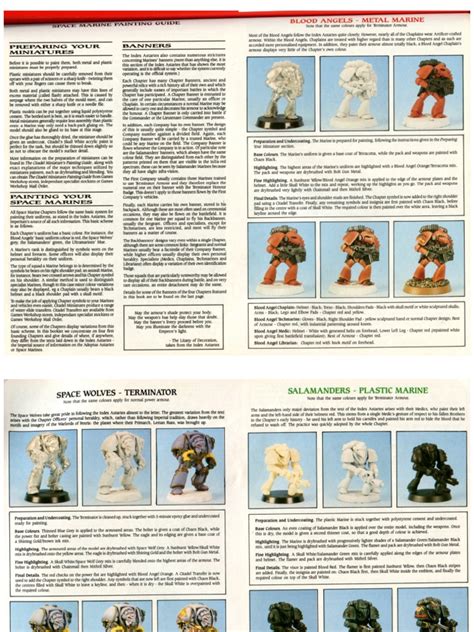 Space Marines Painting Guide | PDF