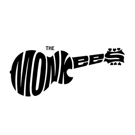 The Monkees Logo | Band logo design, Music silhouette, Magazine collage