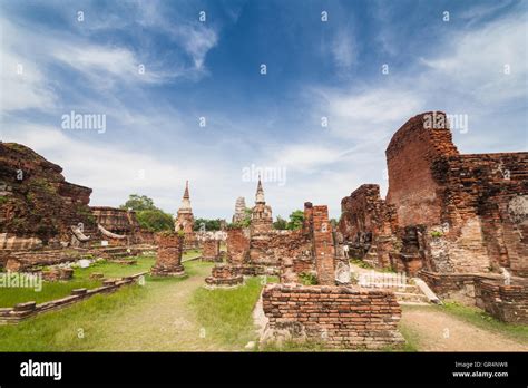 Ancient temple of Ayutthaya Stock Photo - Alamy