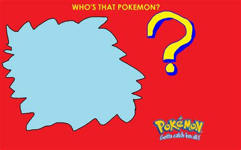 Who's That Pokemon? (Template) by MikeJEddyNSGamer89 on DeviantArt