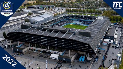 Sweden Allsvenskan Stadiums 2022 - YouTube