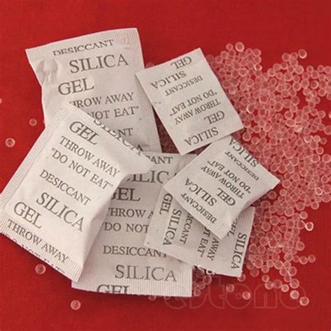 100 Packets Lot Silica Gel Sachets Desiccant Pouches Drypack Ship Drier ...