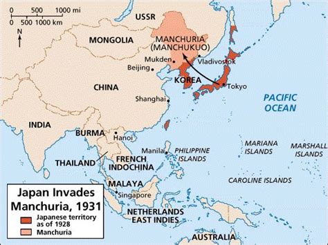 Manchuria Map 1945