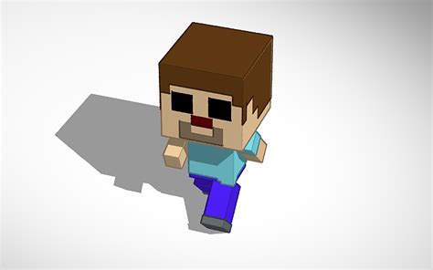 3D design Funko Pop Steve (Minecraft) - Tinkercad