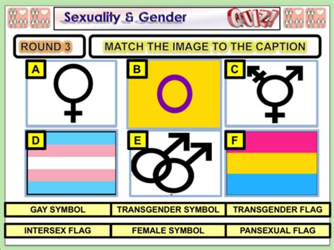 Sexuality + Gender Quiz | Teaching Resources