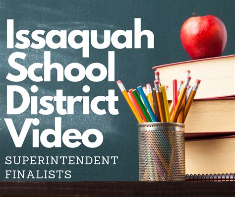 Issaquah School District Provides Video of Finalists for New Superintendent