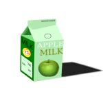 Vector image of milk man | Free SVG