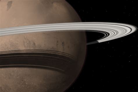 Paranormal Searchers: Mars might already be building rings from its moons