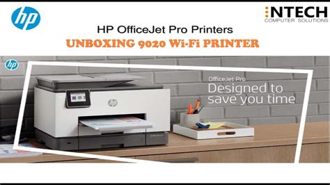 HP OfficeJet Pro 9020 All-in-One Printer- Unboxing - YouTube