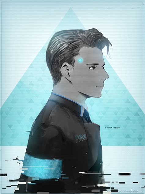 Vertry — Connor from “Detroit:Become Human”. fan art.