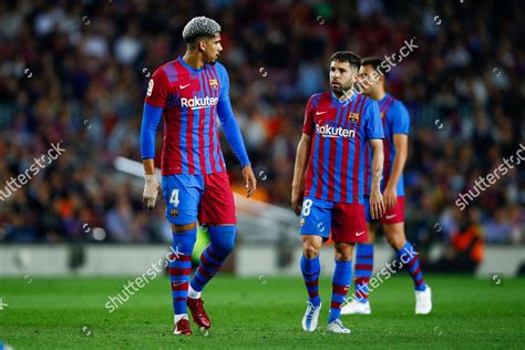 04 Ronald Araujo Fc Barcelona Talking Editorial Stock Photo - Stock ...