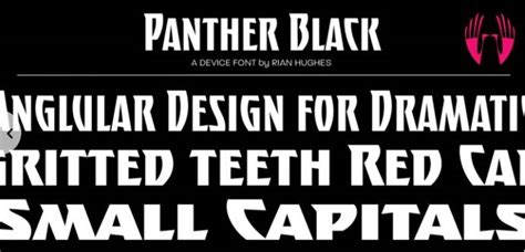 Black Panther Font FREE - Fontspace.io