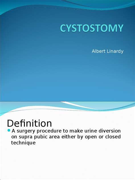 Cystostomy New | PDF | Catheter | Abdomen