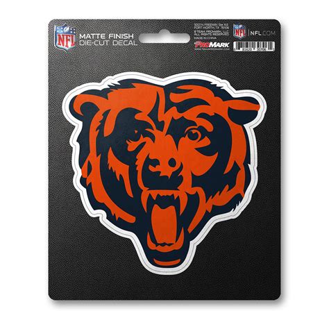 NFL - Chicago Bears Matte Decal | Fanmats - Sports Licensing Solutions, LLC