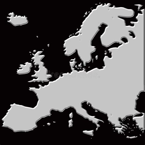 Europe map stock illustration. Illustration of backgrounds - 7035575