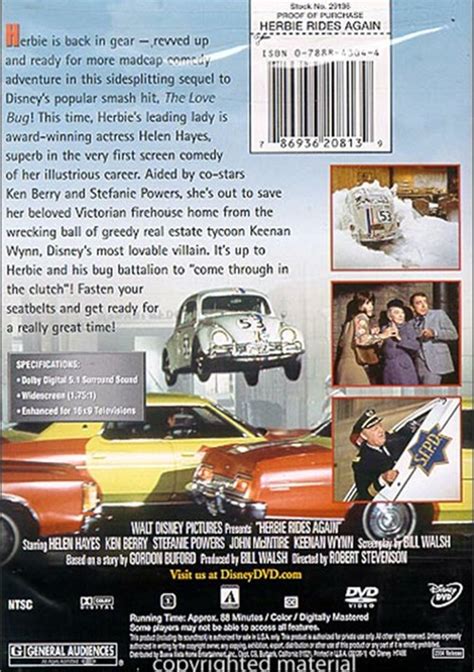 Herbie Rides Again (DVD 1974) | DVD Empire