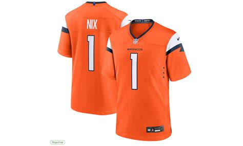 Bo Nix Denver Broncos jersey: How to buy Bo Nix NFL…