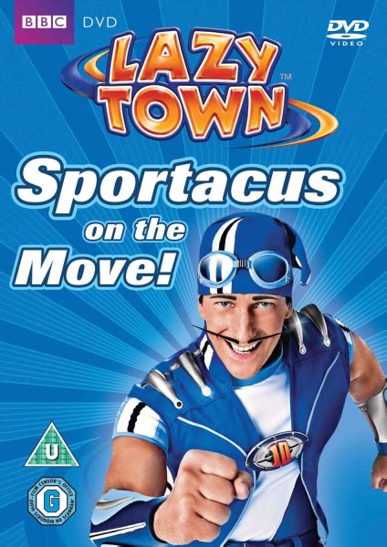 Lazytown - Sportacus On The Move DVD | Zavvi.com