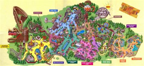 Amusement Park Maps - Gallery | eBaum's World