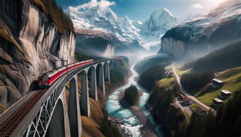 Swiss Alps Train-Switzerland’s Scenic Train Journeys