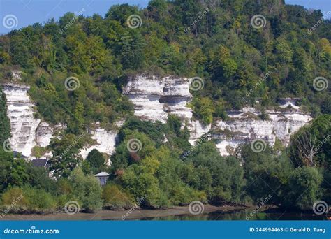 France Normandy White Chalk Cliffs on Seine 847450 Stock Image - Image of river, travel: 244994463