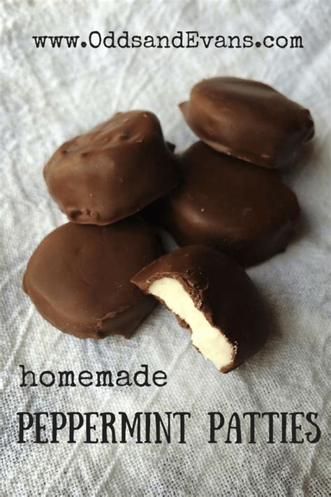 Homemade Peppermint Patty Recipe - Odds & Evans