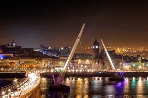 The "Maiden" Derry City - Peace Bridge | The Peace Bridge in… | Flickr