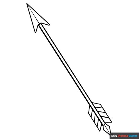 Arrow Coloring Page | Easy Drawing Guides