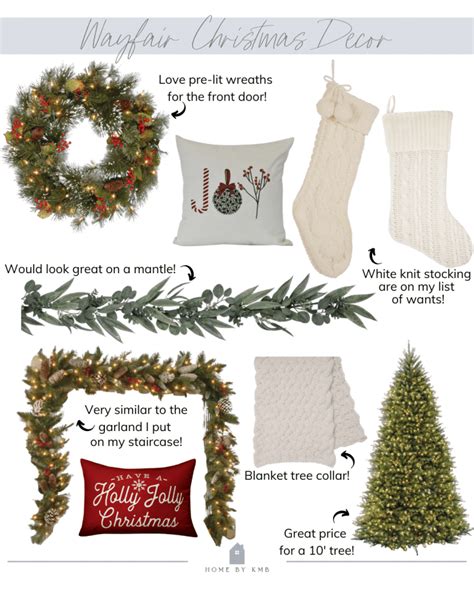 Wayfair Christmas Decor - HOME by KMB