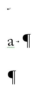 typography - What font and characters are used for the "line break" symbol used in Microsoft ...