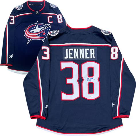 Boone Jenner Autographed Columbus Blue Jackets Fanatics Jersey - NHL ...