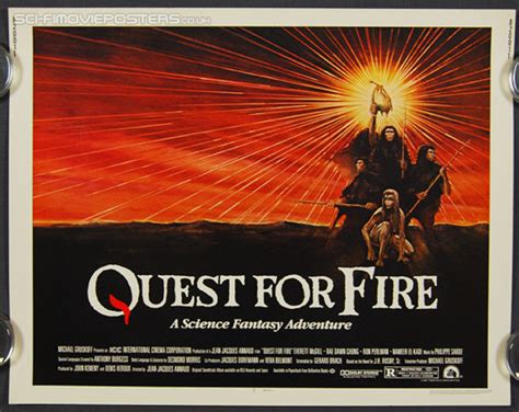 Quest for Fire (La Guerre du feu) (1981) - Original US Half Sheet Movie ...