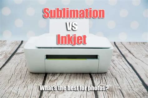 Sublimation vs Inkjet: What's the Best Printer?