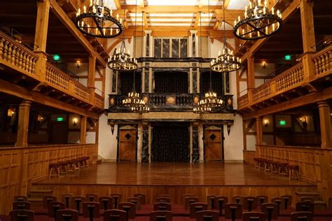 Blackfriars Playhouse at the American Shakespeare Center - Staunton, VA [OC] : shakespeare