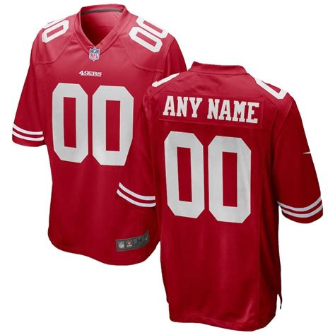 San Francisco 49ers Football Jersey | Football Accessories