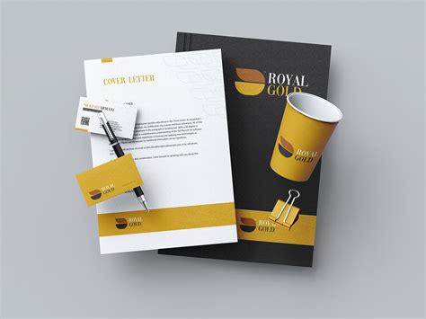 RoyalGold™ Logo & Branding Identity on Behance