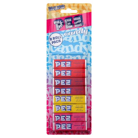 Pez Candy, Assorted Flavors, 8 - 0.29 oz (8.5 g) rolls [2.32 oz (68 g)] - Food & Grocery - Gum ...