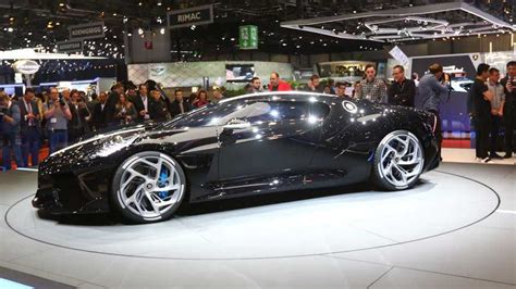 Bugatti La Voiture Noire Debuts: Most Expensive New Car Ever