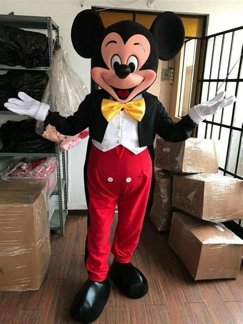 New Profes. Mickey or Minnie Mouse (Red or Pink) Mascot costume party costume | eBay